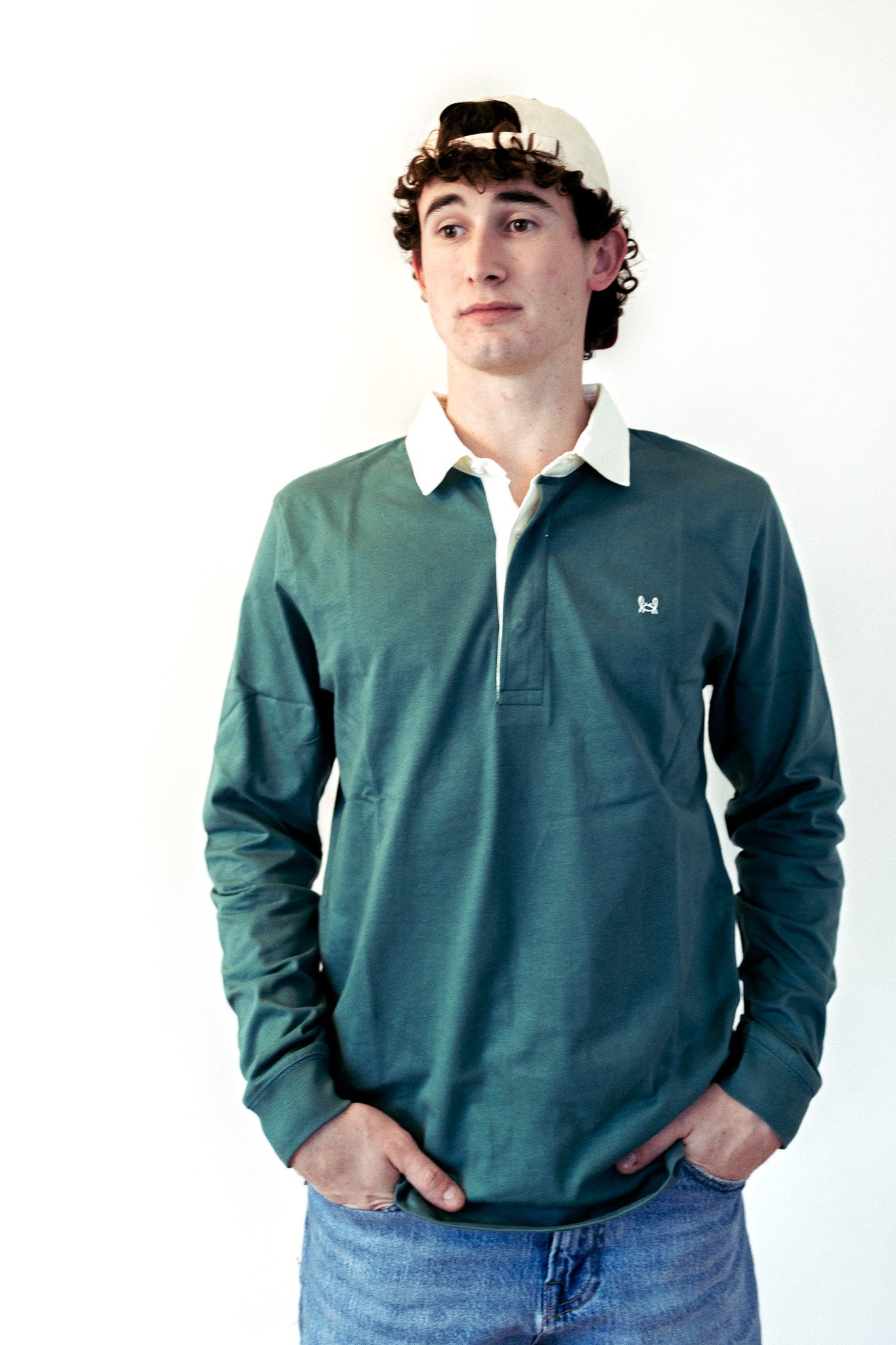 Green Rugby Polo