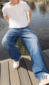 Blue Real Relaxed Denim
