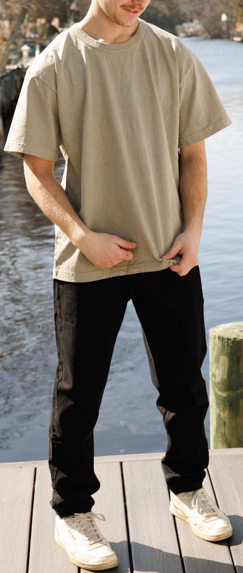 Black Relaxed Denim
