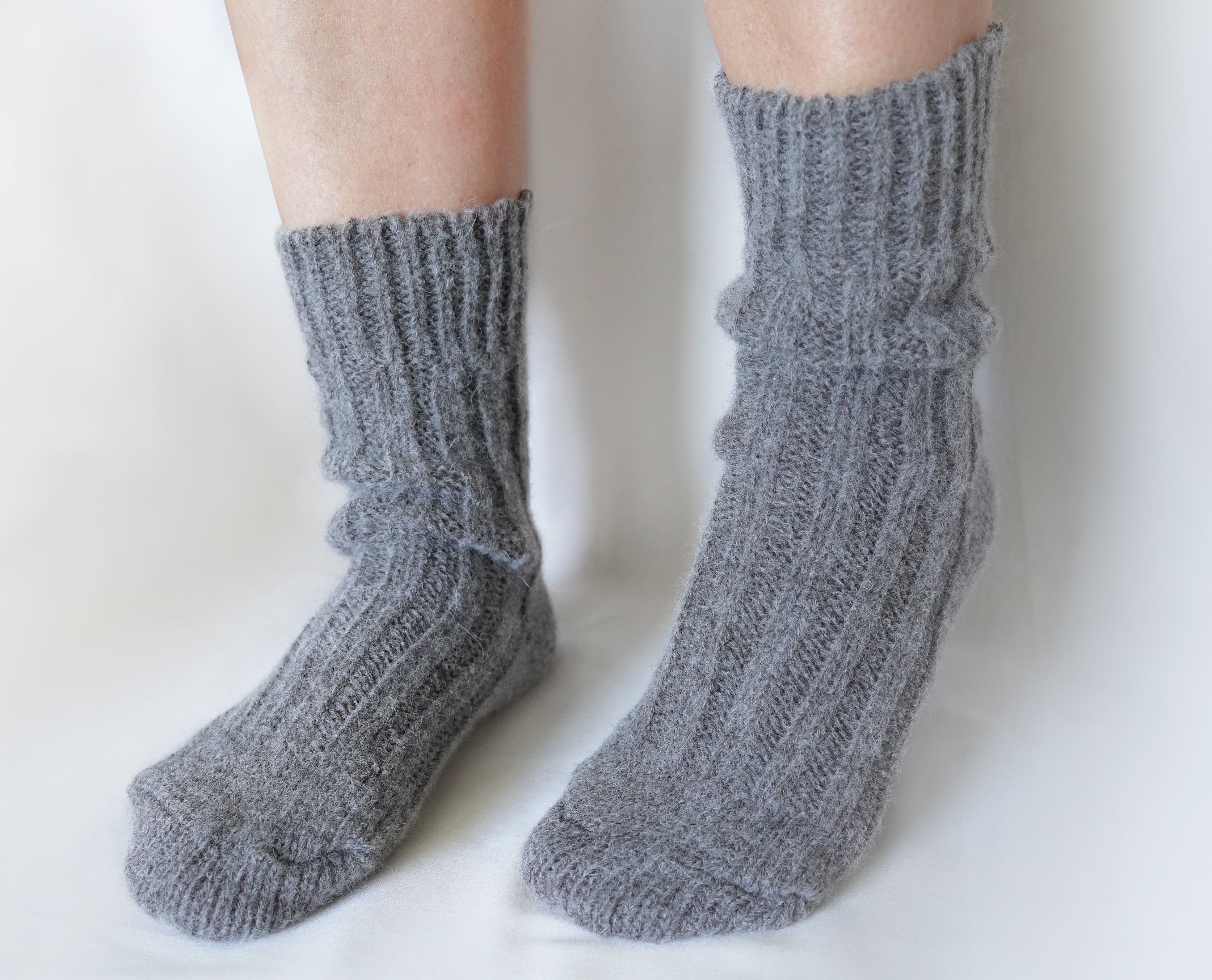 tittimitti® Alpaca-Wool Blend Men's Socks. 1 Pair. Made in Italy.